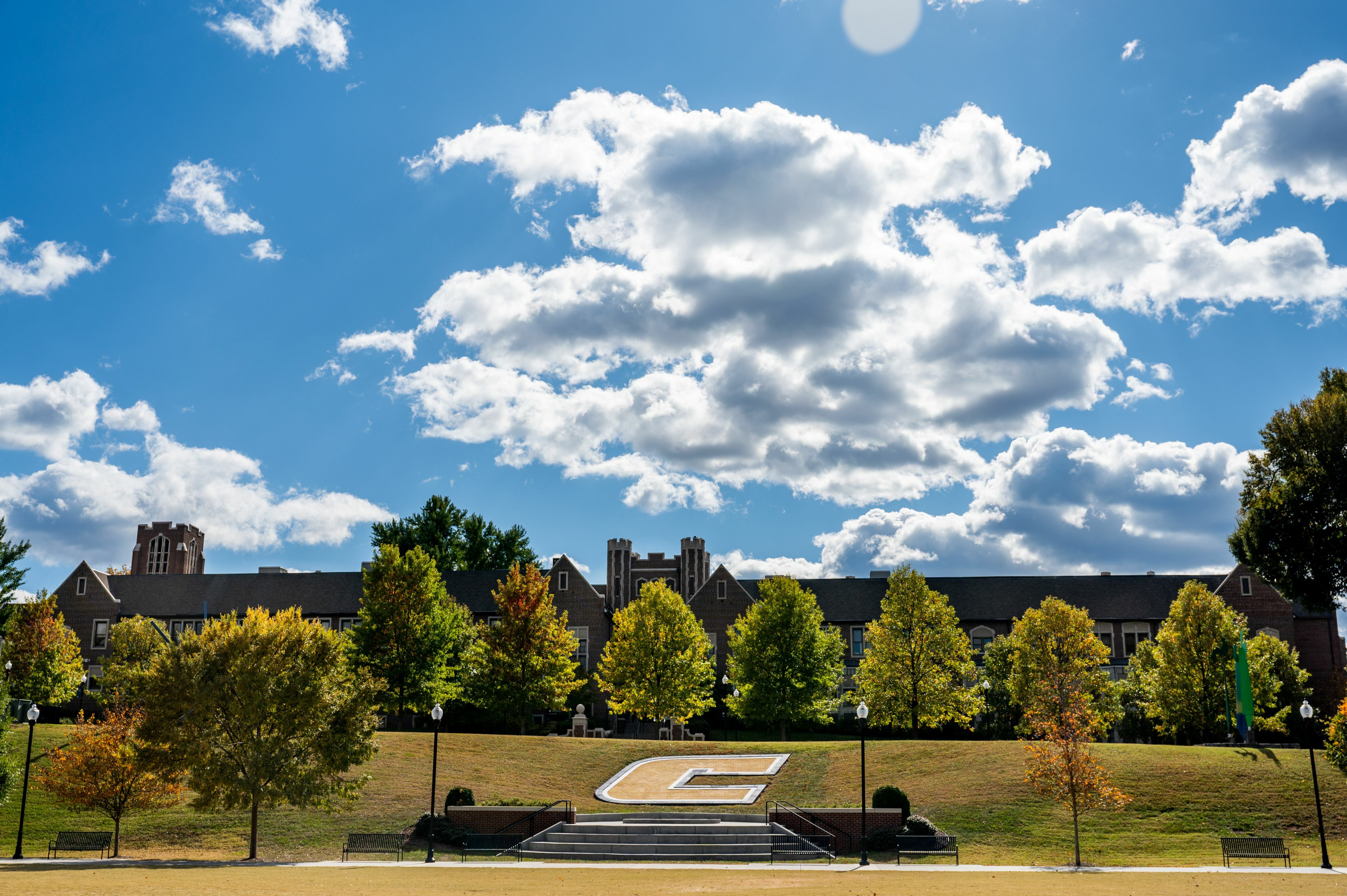 A sunny day on UTC's campus. Photo courtesy of Angela Foster-UTC
