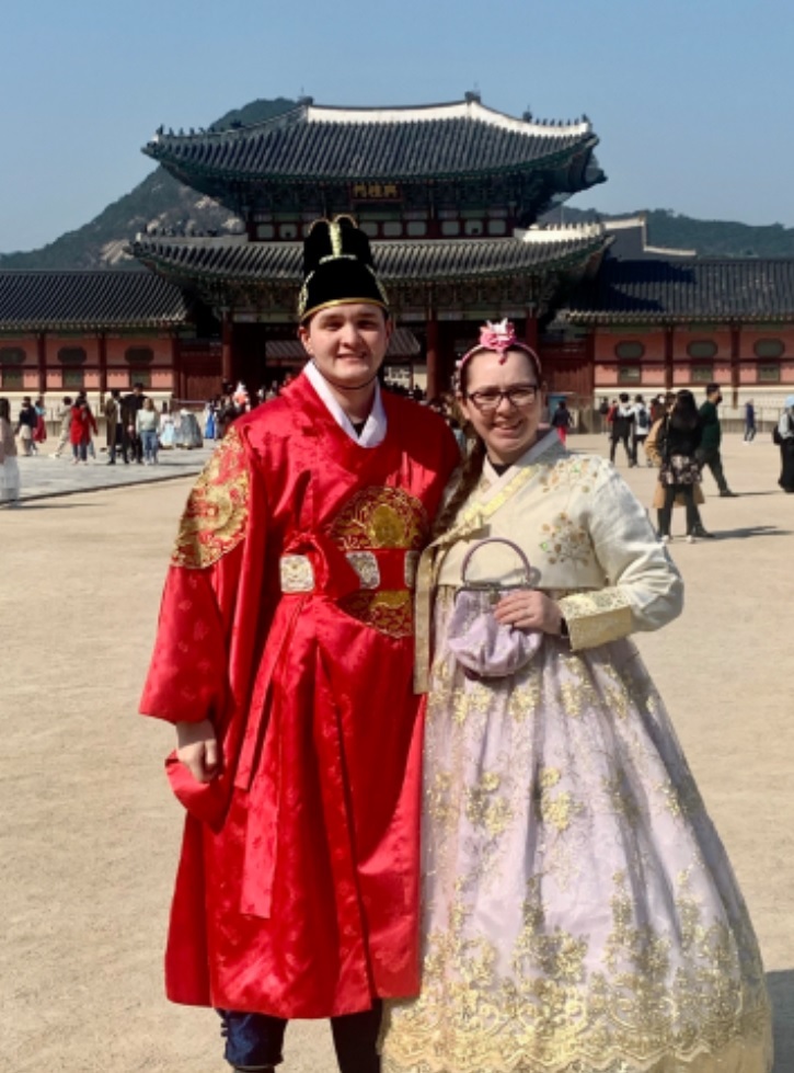 AFE Students studying abroad in South Korea.