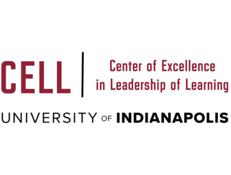 University of Indianapolis's Center of Excellence in Leadership of Learning logo.